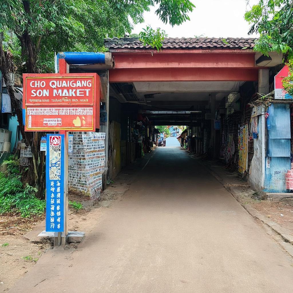 Tim duong den Cho Quang Son huyen Dak Glong de dang
